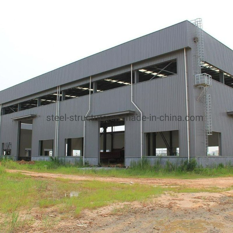 SGS Industrial Shed Design Customized Steel Structure Factory Warehouse Building