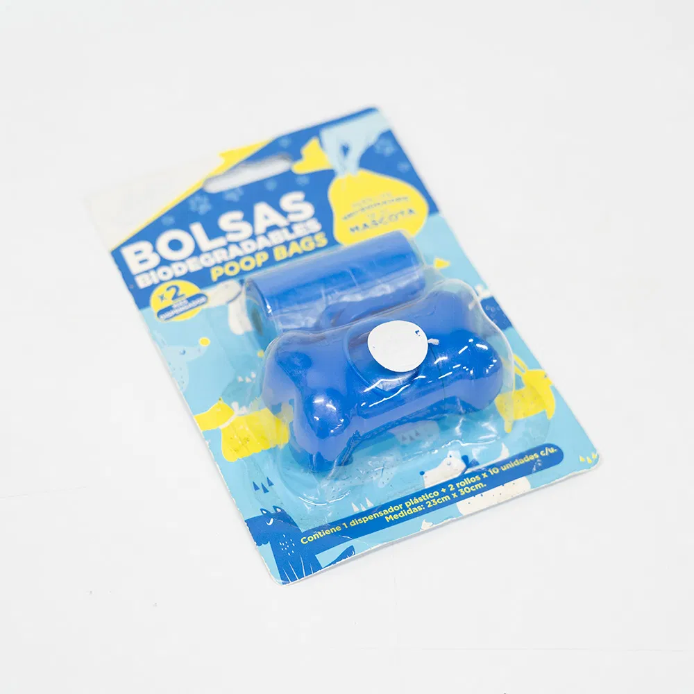 Factory Price Customized PE Biodegradable Portable Dispenser Pet Waste Dog Poop Bag