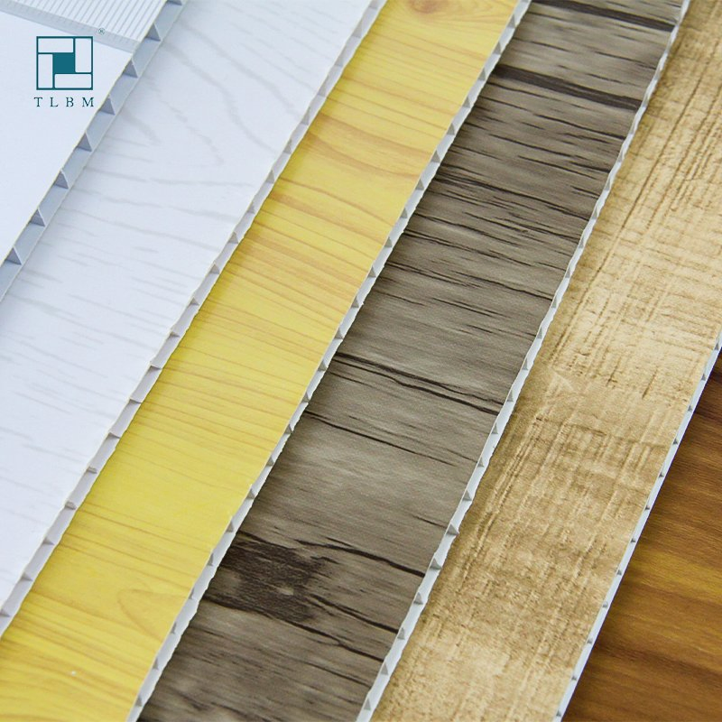 Chinese Factory Supplies Wooden Plastic PVC Wall Panel PVC Ceiling Board