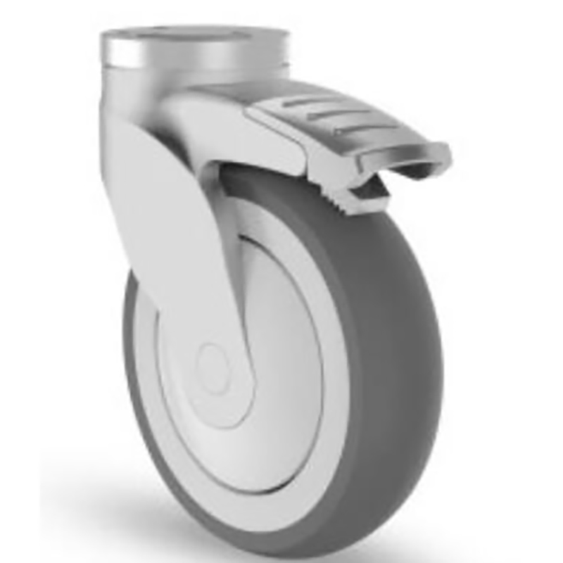 Plastic Castor with Ball Bearing & Brake for Medical Equipment and Furniture