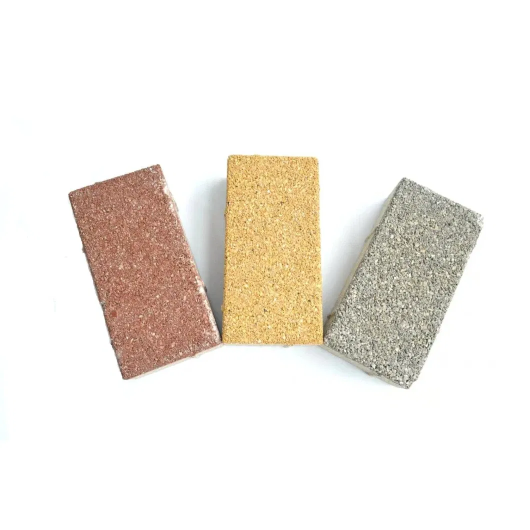 Ecological Water Permeable Ceramic Brick for Sidewalks/Plaza/Park