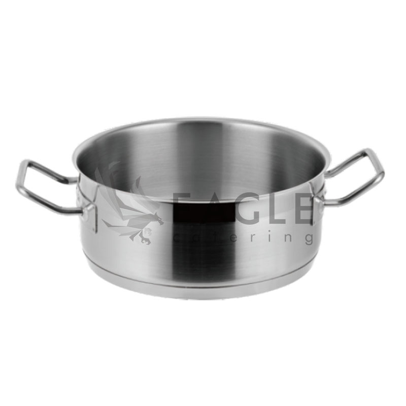 High Grade Stainless Steel Stew Pan Without Lid