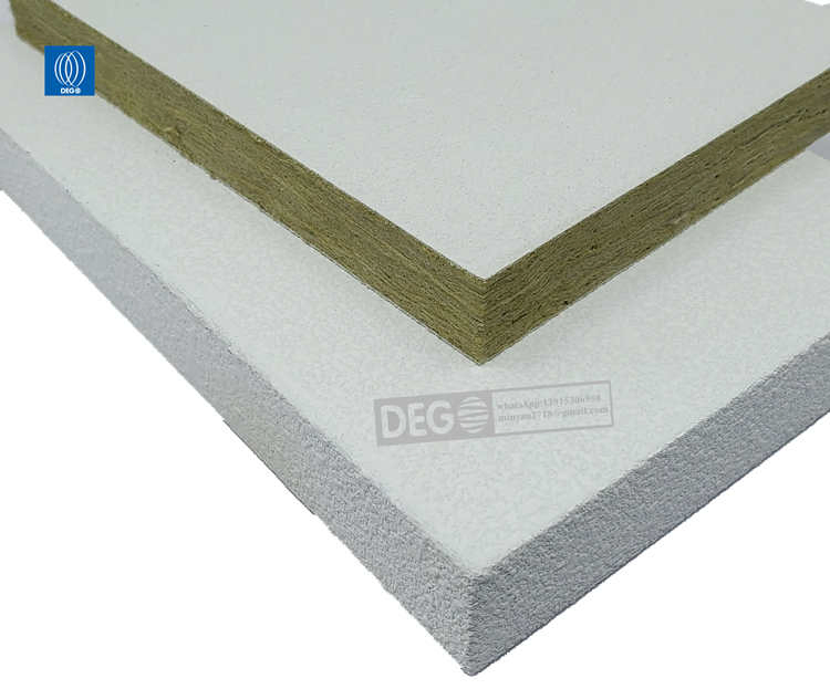 High Quality Rockwool Fireproof Ceiling Panel