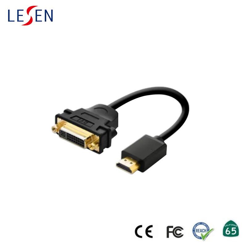 Кабель HDMI-DVI с Ethernet, мужской-мужской