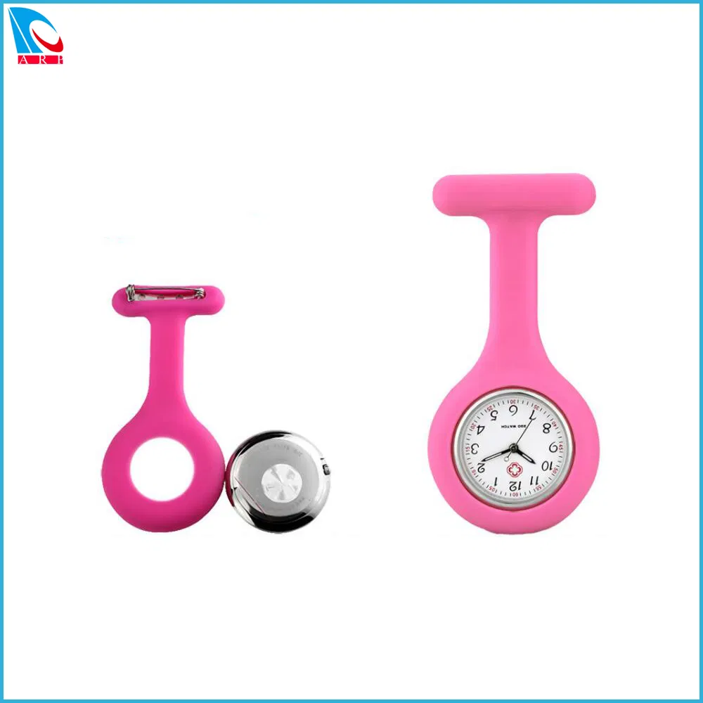 White Unisex Silicone Wrist Watch with Pin and Battery