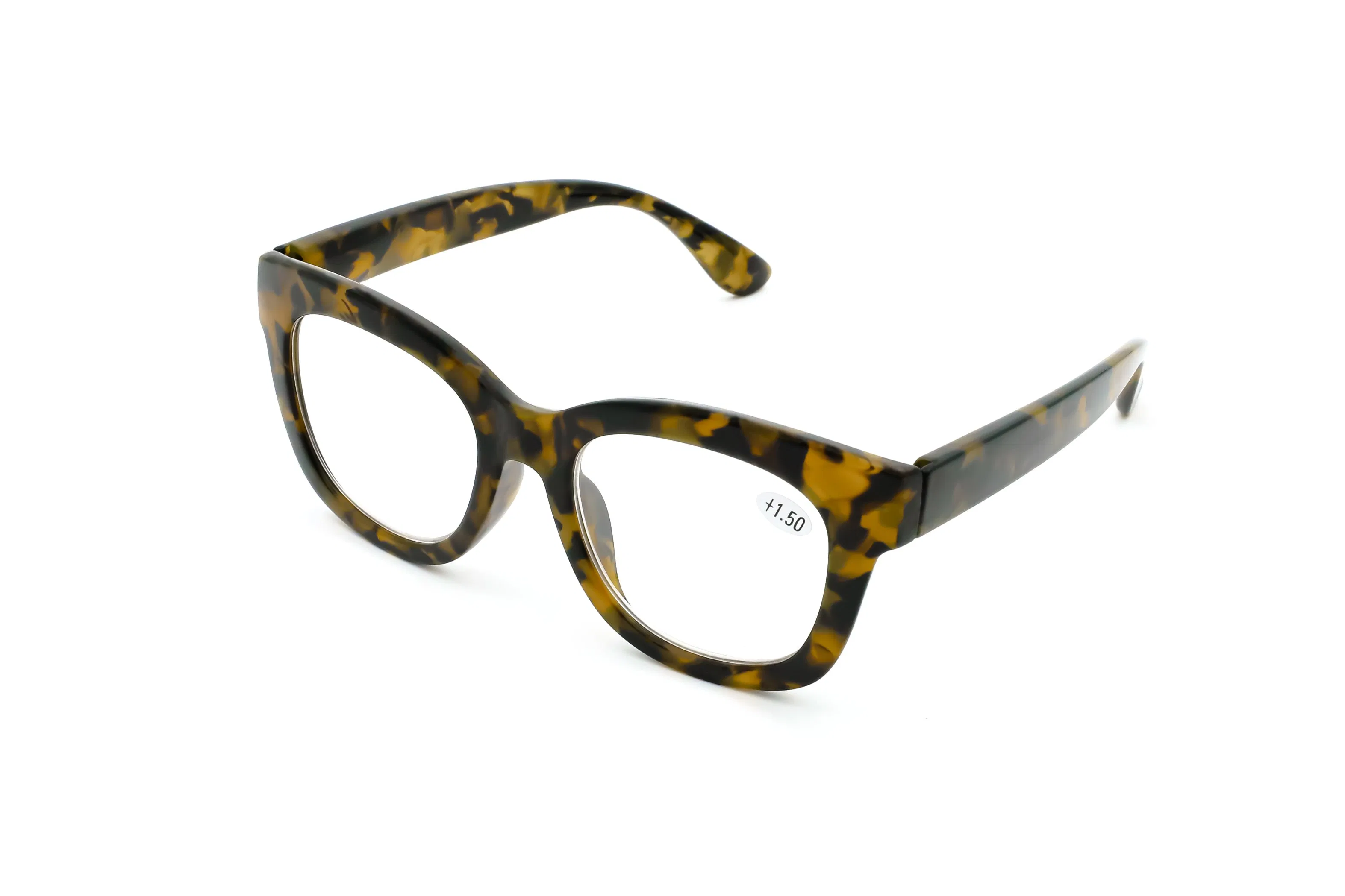 Stylish Large Full-Frame Interior Heat Transfer PC Reading Glasses Eyewear