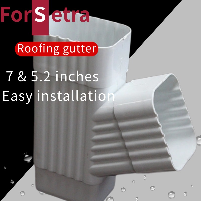 Tailored PVC Gutter 135° External Corner Designed for PVC Rainwater Drainage Systems
