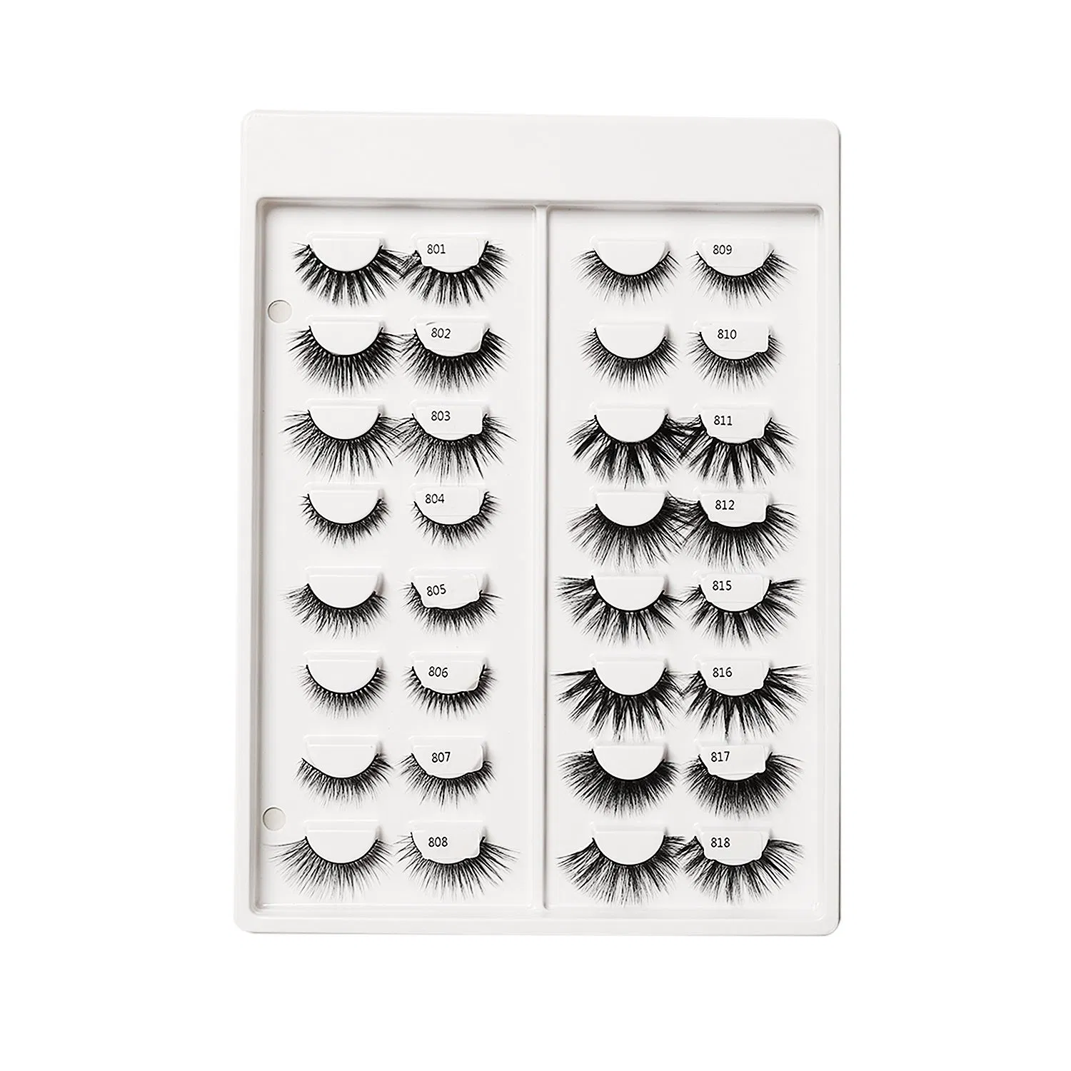Private Label Natural 3D Layer Effect Vega Volume Faux Mink Eyelashes Silk Lashes