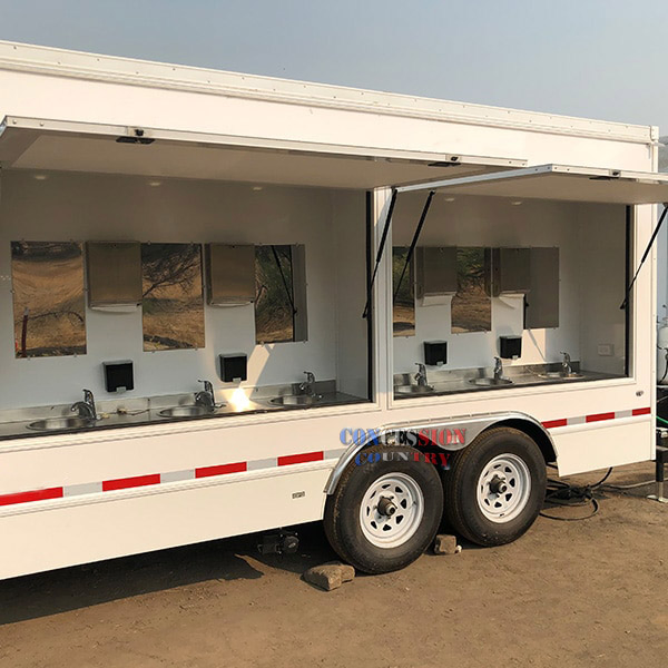 Popular Hand Washing Trailers Portable Hand Washing Sinks Trailers for Sale