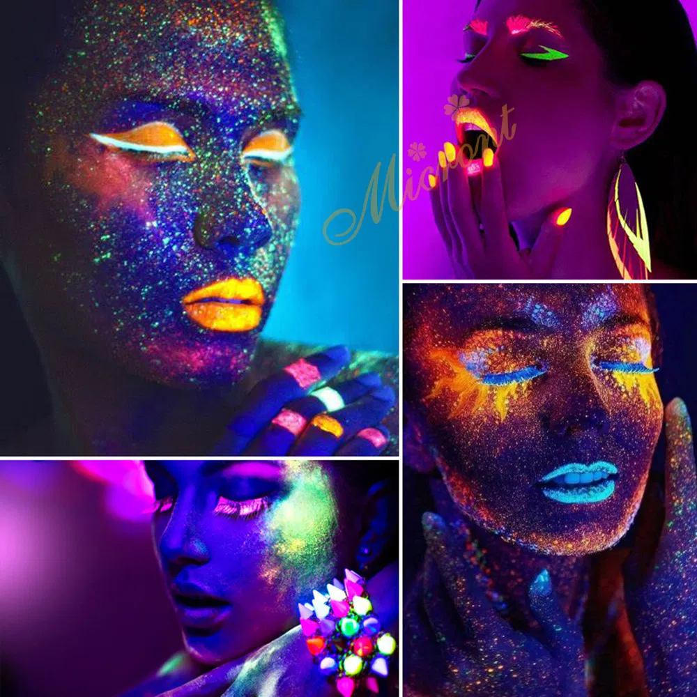 18-Color Fluorescent Eyeshadow Palette High Gloss Matte Pearlescent Rainbow Palette Luminous Makeup Palette
