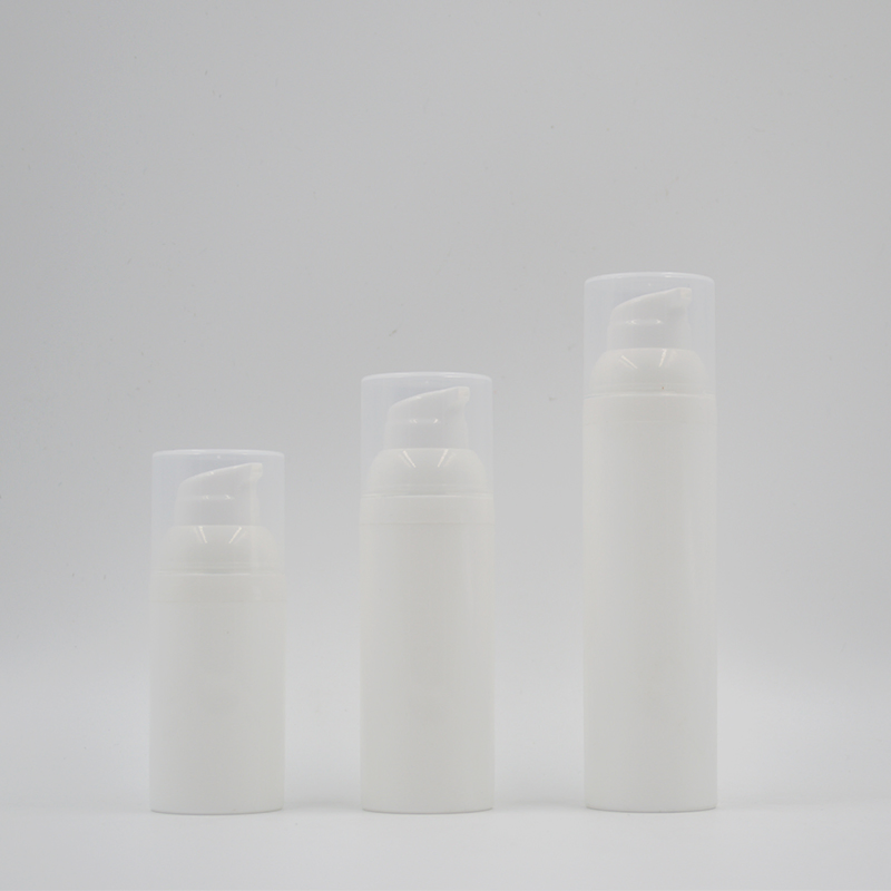 Stock Plastic PP Airless Bottle 15 30 50ml Bb Lotion Bottle