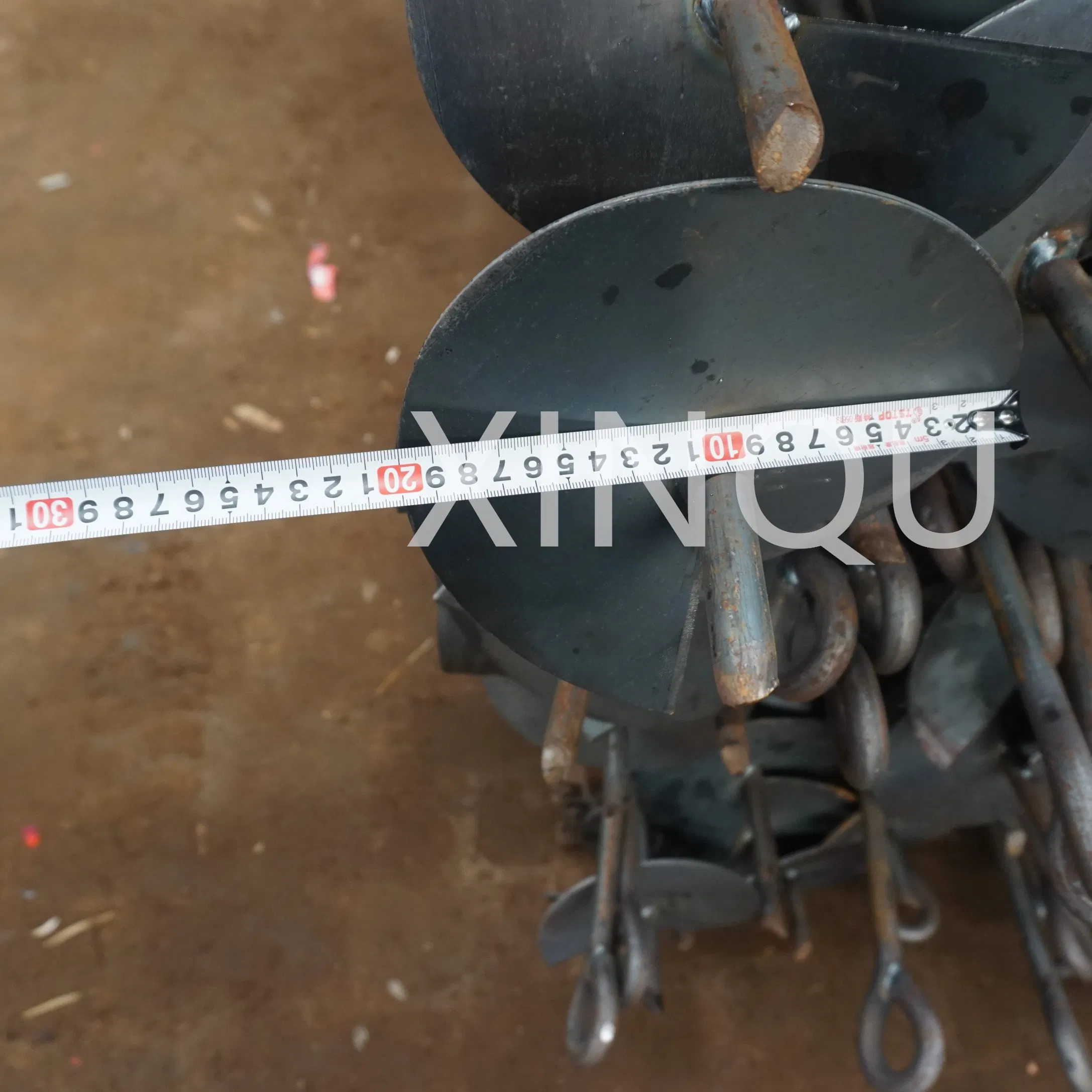 Galvanized Steel Rod Screw Helix Ground Anchor