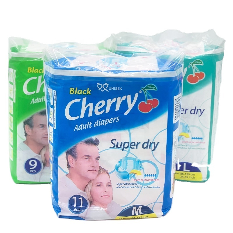 Free Sample Hospital Senior Abdl Diaper Ultra Thick Disposable Adult Diaper Wholesale Price Manufacturer for Elderly Old People Cheap