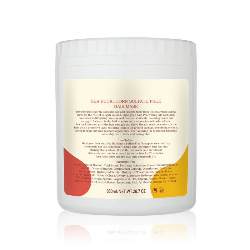 850ml Hair Care Products Deep Nourishing&Repairing Hair Mask Treatment
