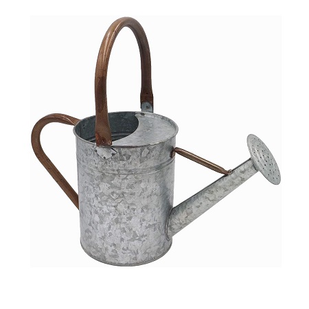 Горшок оцинкованный для дома сада