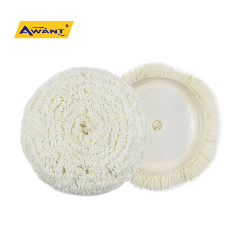 7 Inch Single Side Special Wool Buffing Pad for Stainless Steel Metal