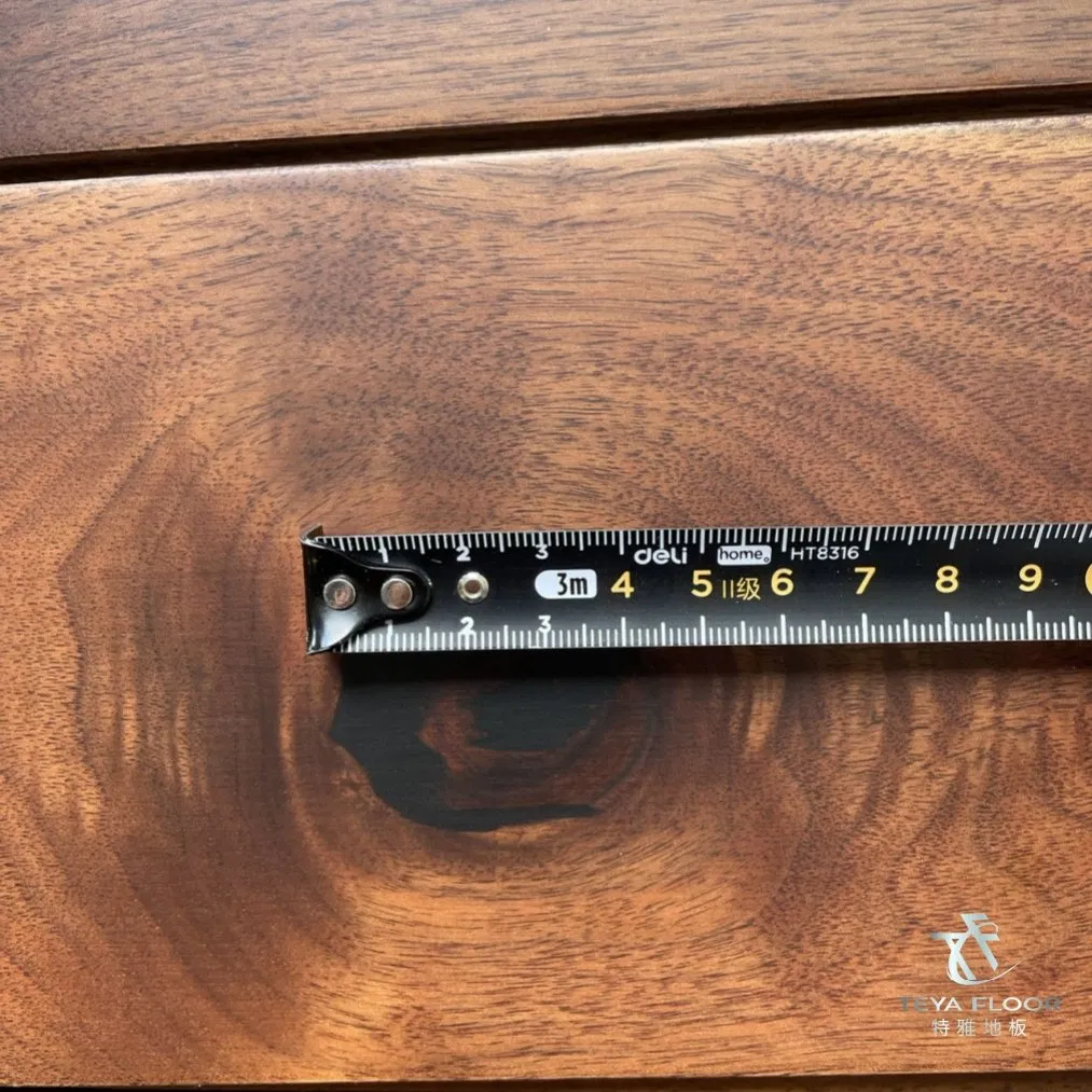 Black Natural Color Solid American Walnut Flooring with Different Grade