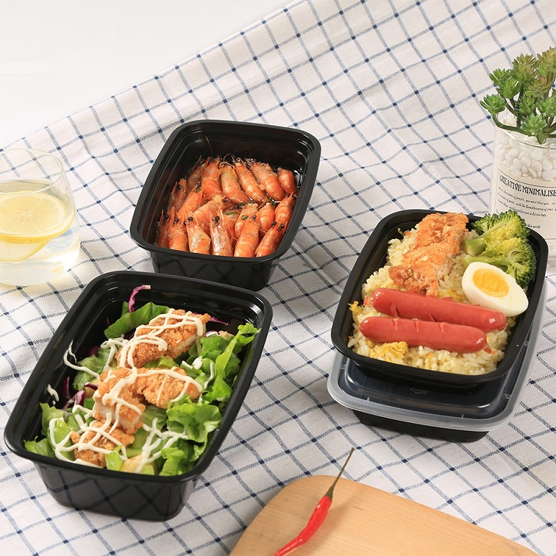 Plastic Microwave Food Container PP Round Bowl Bowl Set Kitchen Supplier Kitchenware