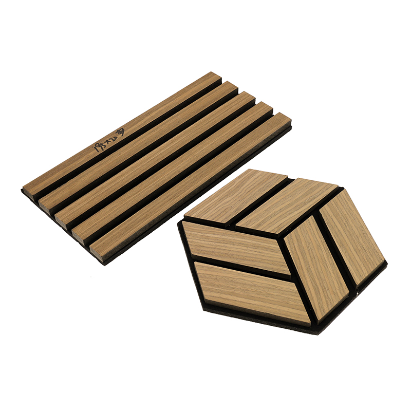 Acoustic Slat Panel Wood Panel Wood Modern Interior Sound Proof Wall Decoration Acoustic Wall Panels