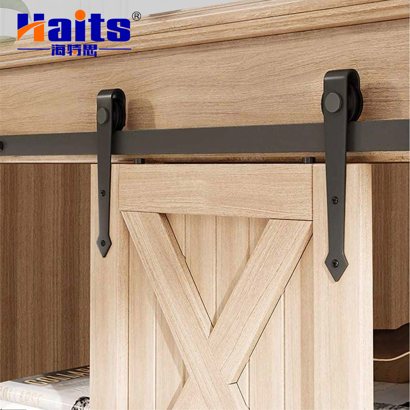 Furniture Fittings Sliding Barn Door Accessories Kits Arrow Shape Wholesale