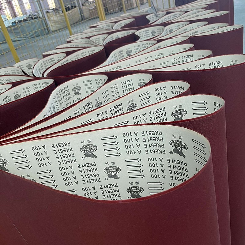 Широкие абразивные ленты Pke51 Ewt для шлифовки и полировки