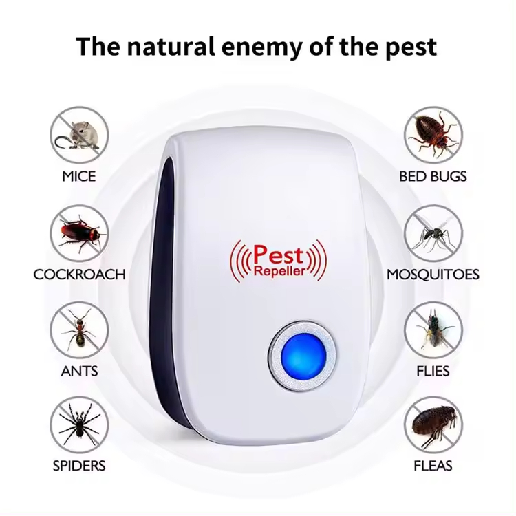 Home Night Light Ultrasonic Electronic Mosquito Repellent Household Mosquito Repellent Lamp Electronic Mosquito Repellent Lamp