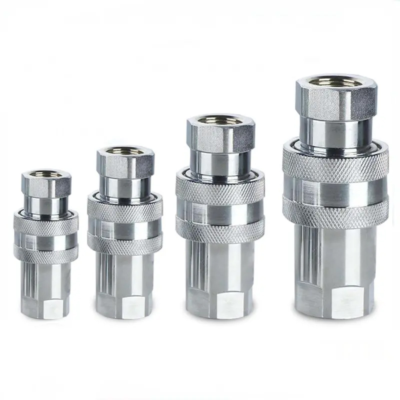 Гидравлический быстроразъемный соединитель 1/4", 3/8", 1/2"