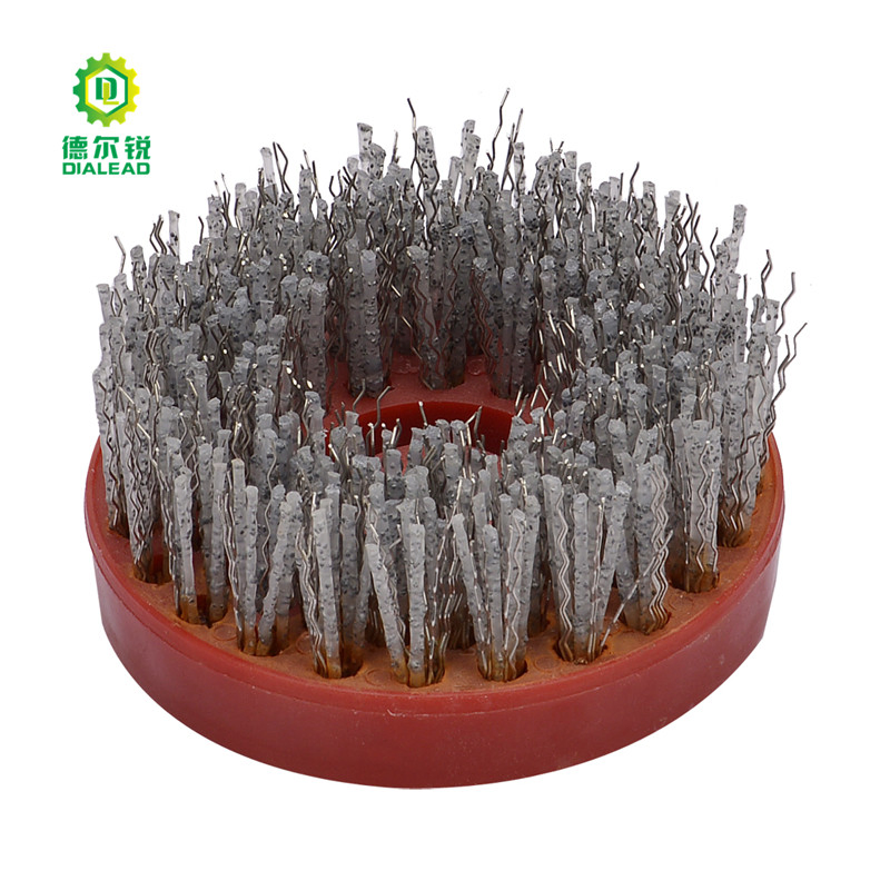 Dialead China L140mm Diamond Fickert Brush Abrasive for Leather Finish