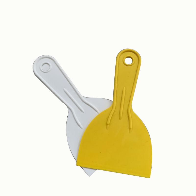Black Color 3 Inch Cleaning Scraper Plastic Putty Knife