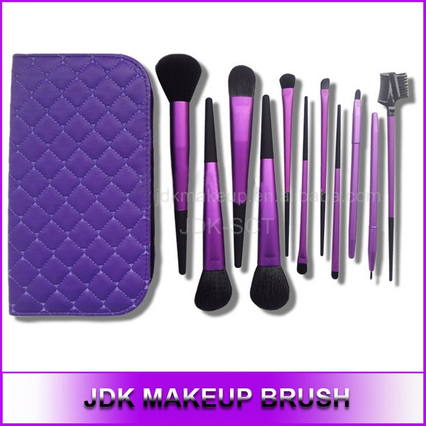 Hot Sale Purple Professional Makeup Brush Set