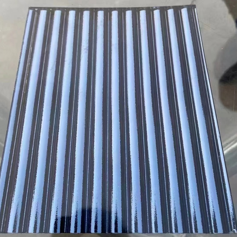 Colored Decorative /Bronze/Grey/Gold / Colour /Color Moru/Ribbed /Reed Glass