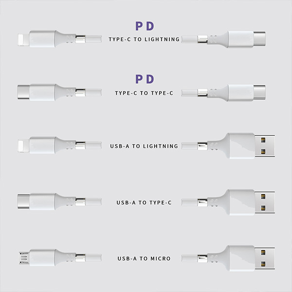 2020 New Design Magnetic Storage Data USB Charging Cable