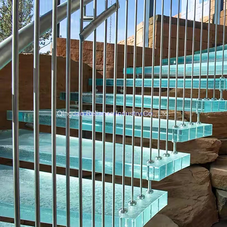 Clear, Ultra Clear, Tinted Curved Tempered, Safety Glass with CE Certificate