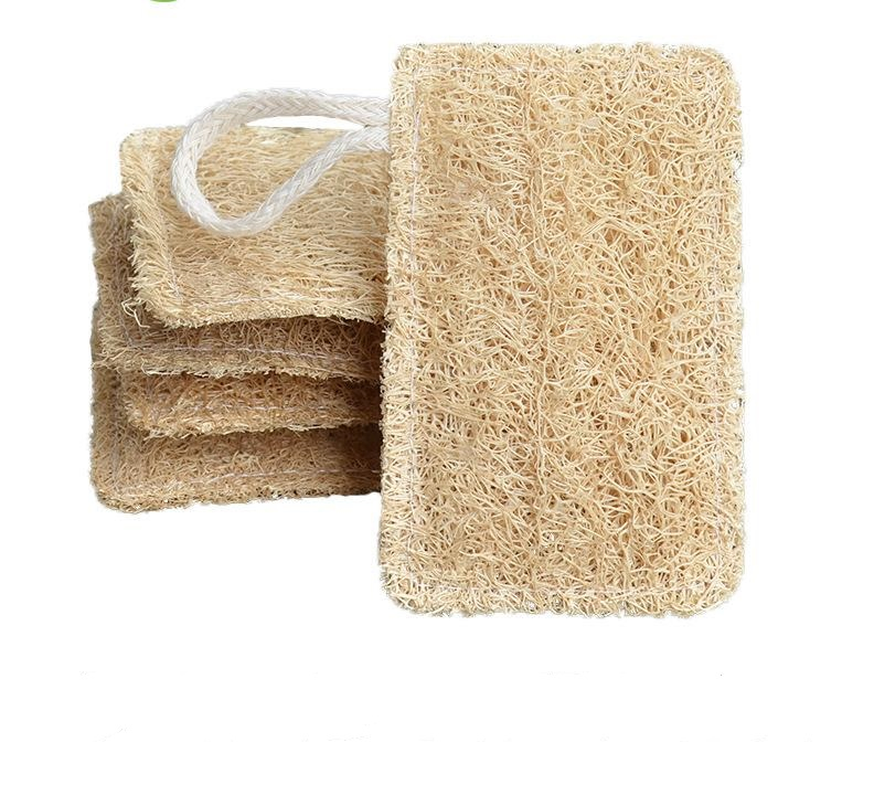Natural Organic Eco Friendly Cleaning Sponge Dish Scrubber Loofah Sponge for Kitchen