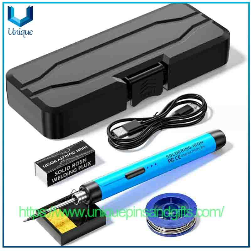 Портативный паяльник USB с аккумулятором и дисплеем
