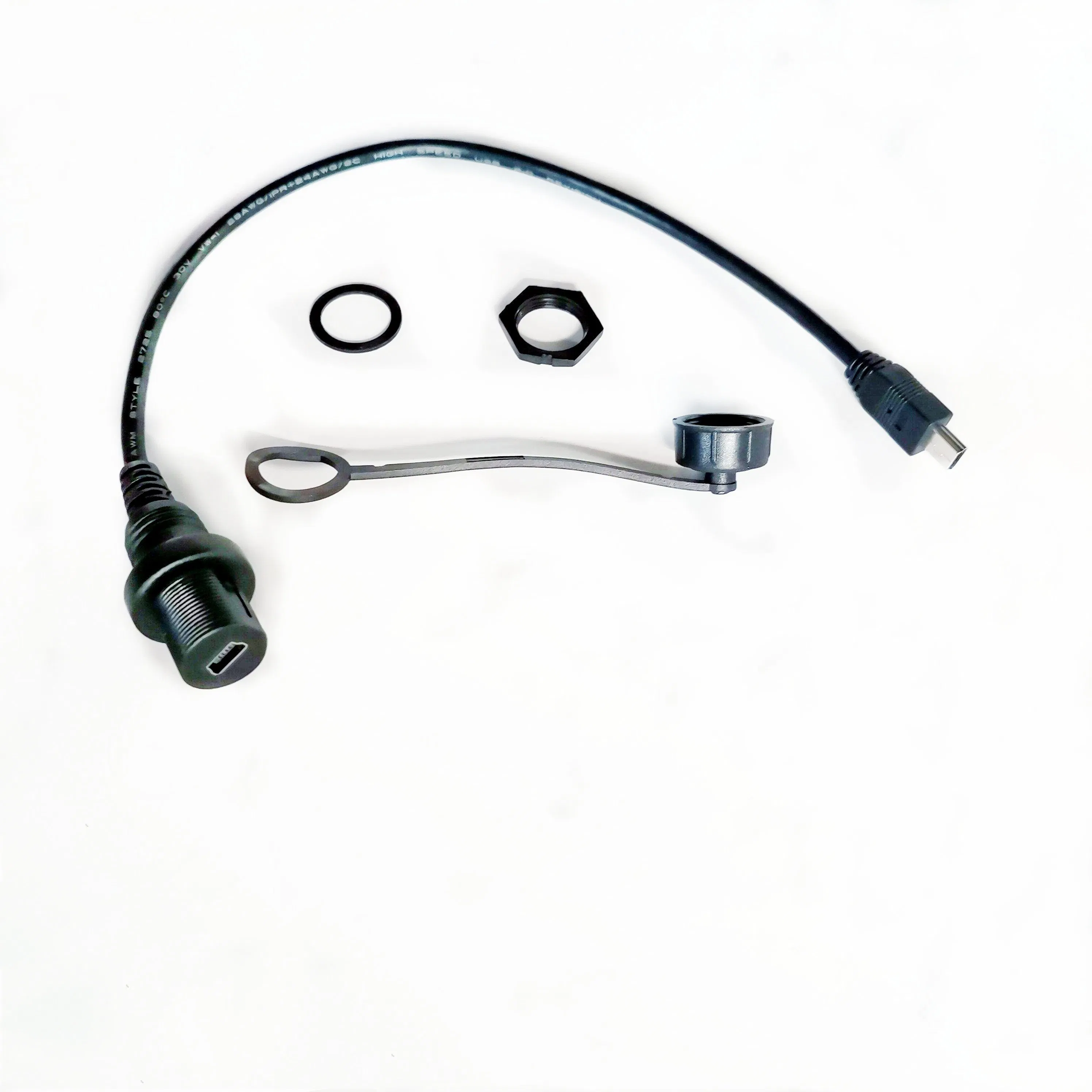 Водонепроницаемый удлинитель Micro USB IP67