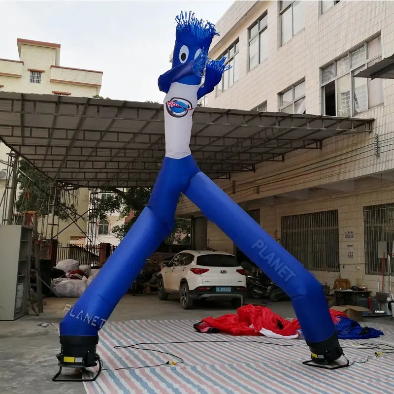 Double Tube Inflatable Waving Sky Dancer Man Advertising Inflatable Tube Air Dancer with Blower