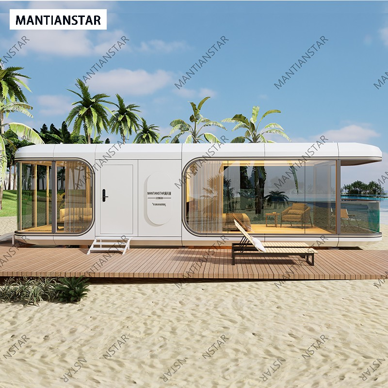 High Quality Waterproof Space Capsule Mobile House for Restaurants Hotels Resorts Villas