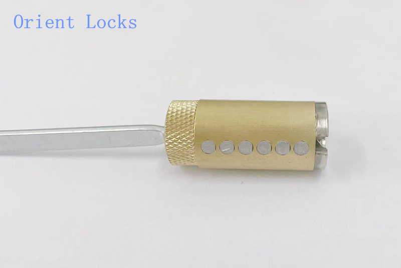 Small Door Lock Cylinder with Tail Bar