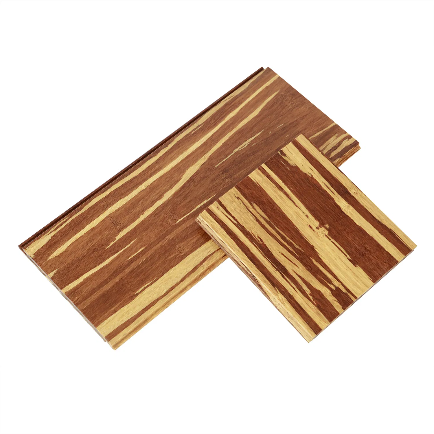 Indoor Solid White Bamboo Flooring Zebra Anti Slip Solid Wood Floor