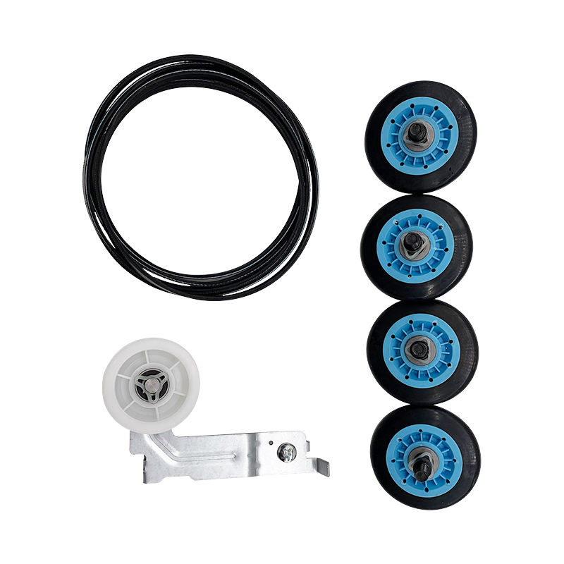 Ultra Durable Dryer Repair Kit with DC97-16782A Dryer Roller, 6602-001655 Dryer Belt, DC93-00634A Dryer Idler Pulley