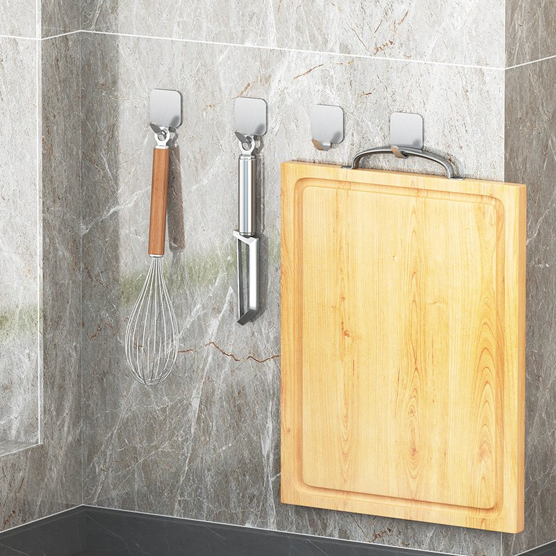 Крючок для ванной без сверления, металлический