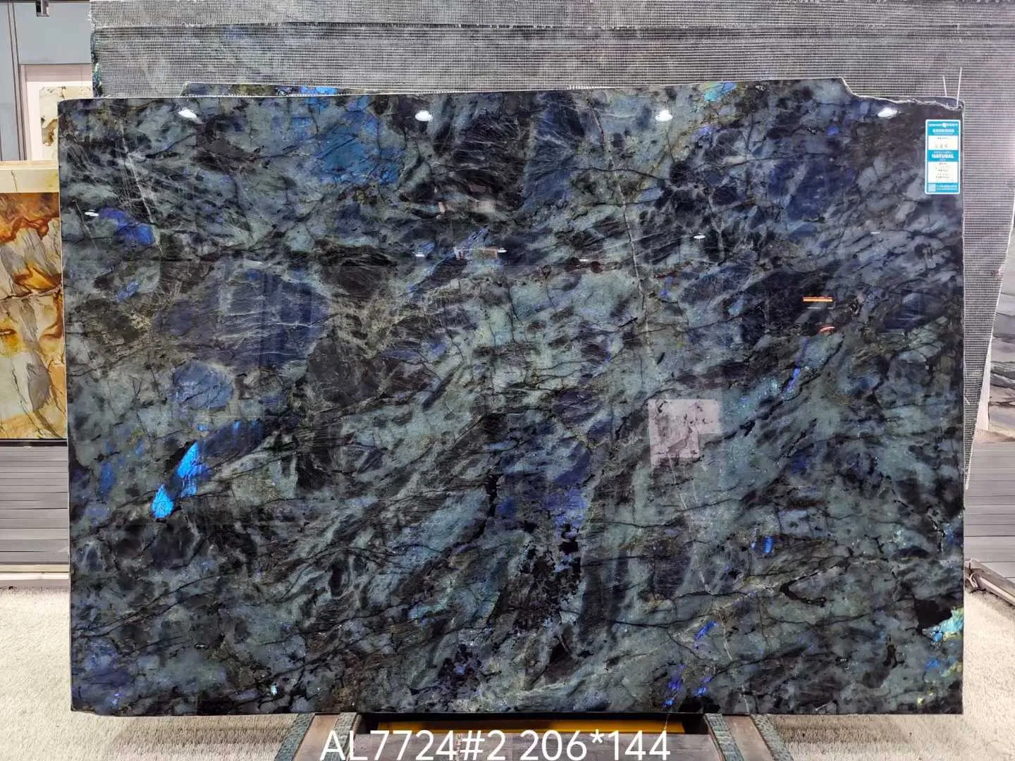 Popular Style Blue Labradorite 2025 Background Wall Flooring