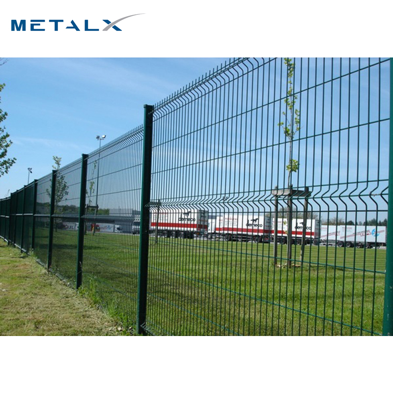 3D Curved Wire Mesh Fence PVC Coated 3D Wire Mesh Fence