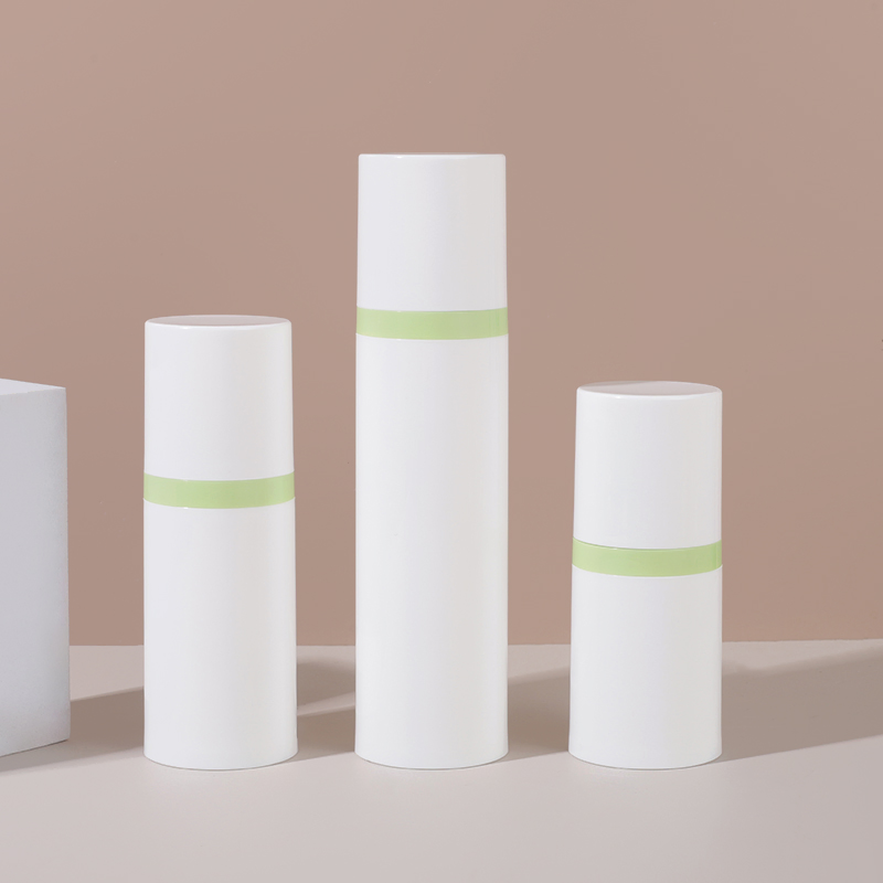 Cosmetic Cylindrical 30ml 50ml 100ml Airless Pump Bottle Serum Lotion Pump Dispenser Vacuum Airless Bottle