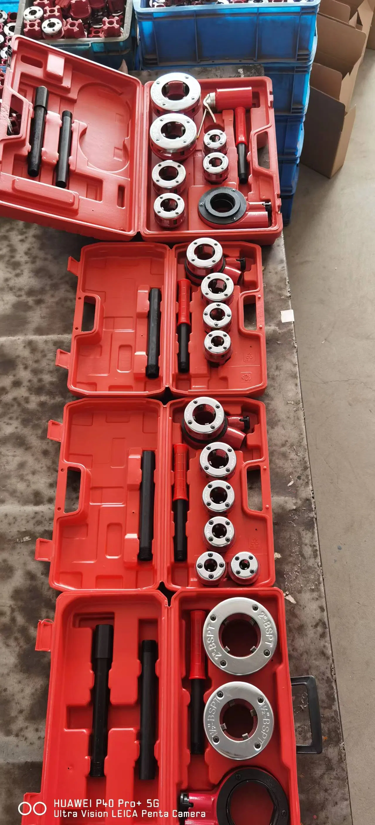 Ratchet Die Stock Manual Pipe Threading Tools 62 Type 5 Head BSPT