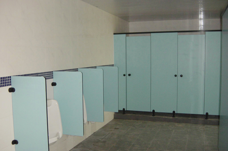 Moisture-Resistant Compact Laminate Sheet Panel HPL for Commercial Bathrooms Toilet Partitions