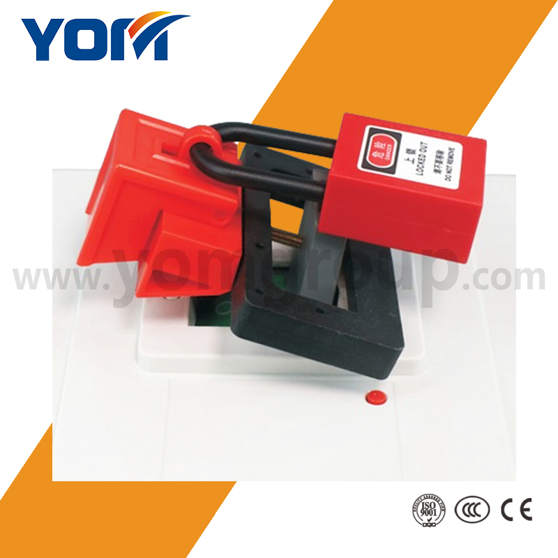 Clamp-on Type Molded Case Circuit Breaker Lock with Plastic ABS