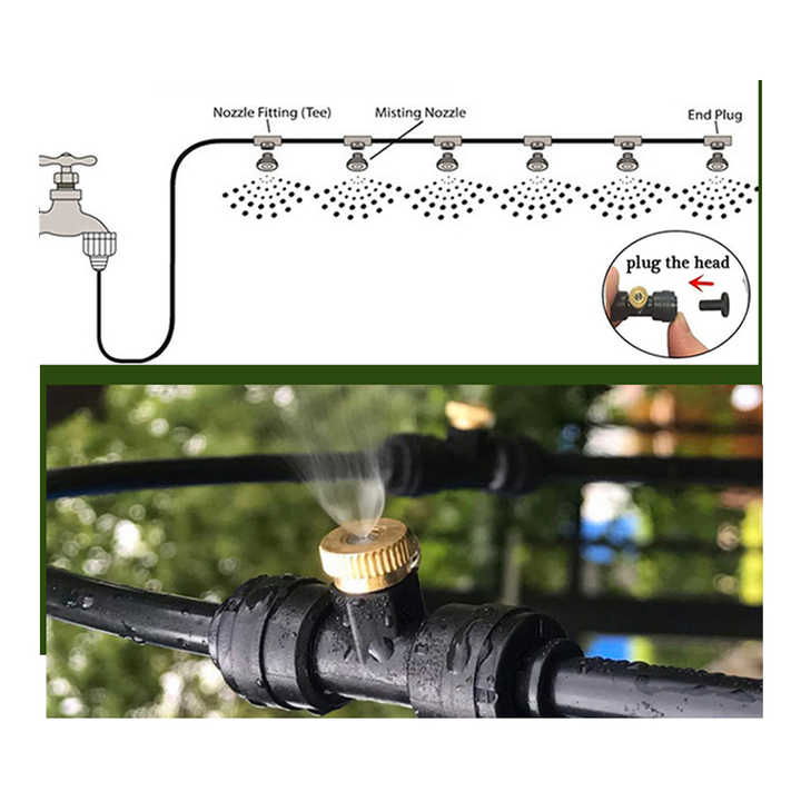 Multifunctional Automatic Sprayer Backyard Misting System for Farm