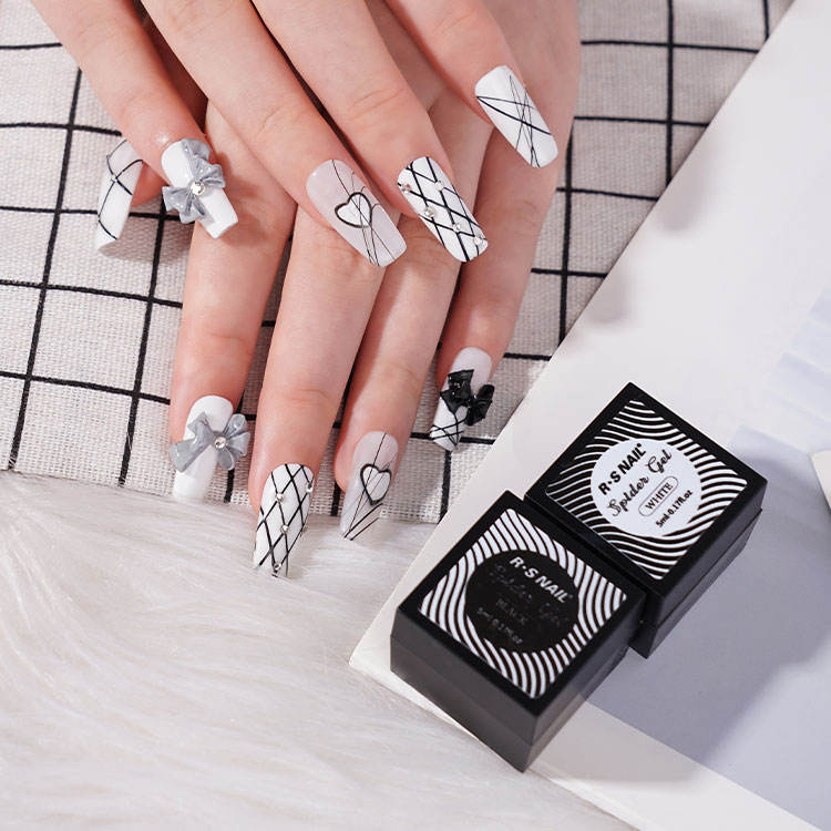 R S Nail Spider Gel Gel Polish Set Easy Soak off 15 Ml Gel Polish Nail Kit